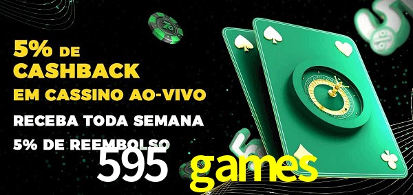 Promoções do cassino ao Vivo 595 games
